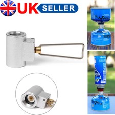 Outdoor Camping Gas Refill Adapter Valve Gas Stove Tank Canister Connector UK