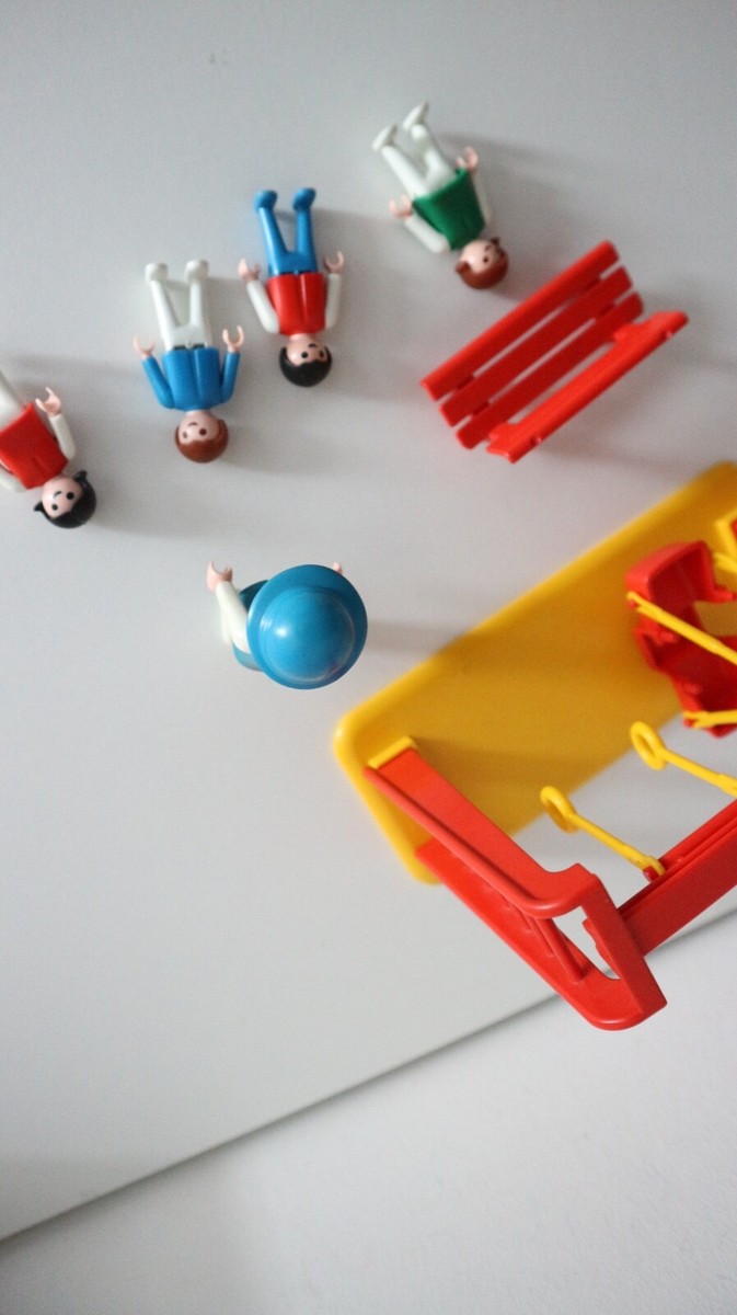 プレイモービル　3552 RARE Retired Vintage 1996 PLAYMOBIL Dollhouse Playground