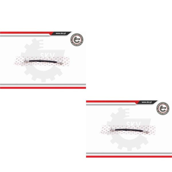 2X Esen SKV Bremsschlauch Hinten Beidseitig FüR Skoda Felicia I 6U1 Favorit 781-image