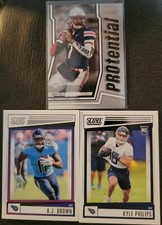 2022 Cards - TENNESSEE TITANS 3PK - AJ BROWN, KYLE PHILLIPS RC, MALIK WILLIS RC 