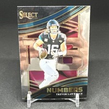 2023 Panini Select - Select Numbers #NMB-TLA Trevor Lawrence🏈🔥🔥Jacksonville