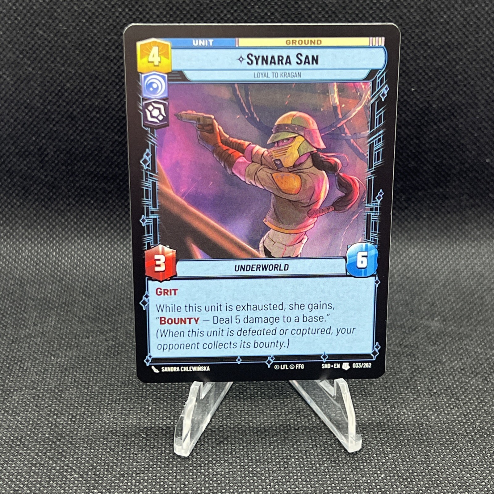 Star Wars Unlimited TCG (SOTG) Synara San #033 Uncommon