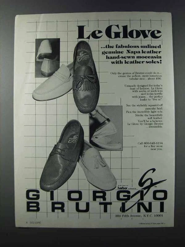 Giorgio brutini le glove clearance shoes