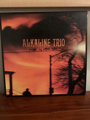 Maybe I'll Catch Fire by Alkaline Trio Original Pressing Mint