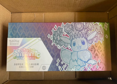 Pokemon Scarlet and Violet SV8.5 Prismatic Evolutions Super