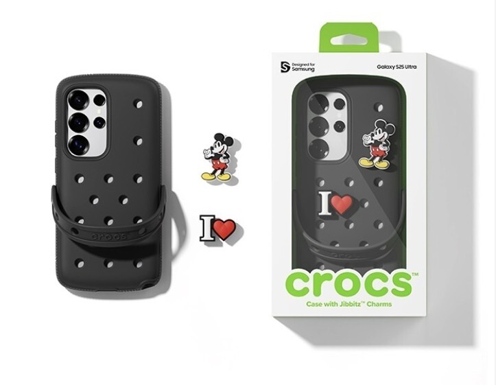 【CROCS】xSamsung スマホケース Galaxy Series S25/S25+/Ultra Galaxy S25 Ultra Crocs Case Beige Mobile Accessories - GP