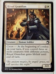 Ritual Guardian 030/277 Innistrad: Midnight Hunt