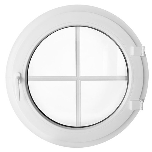 Round Window TURN White uPVC Glazing Bars Muntins 550 600 650 700 750 800 900 - Picture 3 of 8