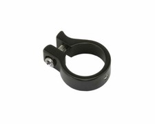 ABSOLUTE GENUINE ALLOY BICYCLE SEATPOST CLAMP (OUTER DIAMETER 28.6MM) IN BLACK.