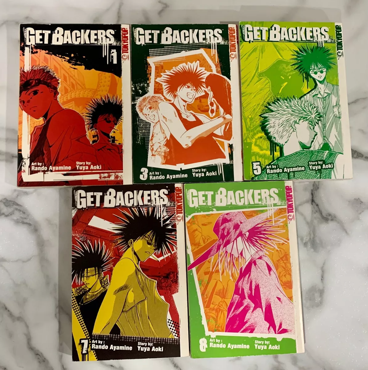 GetBackers is a Japanese manga series written by Yuya Aoki and