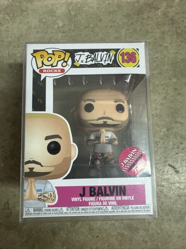 Funko Pop! Vinyl: J Balvin - ComplexCon (CPC) (Exclusive) #136 RARE W/ Protector