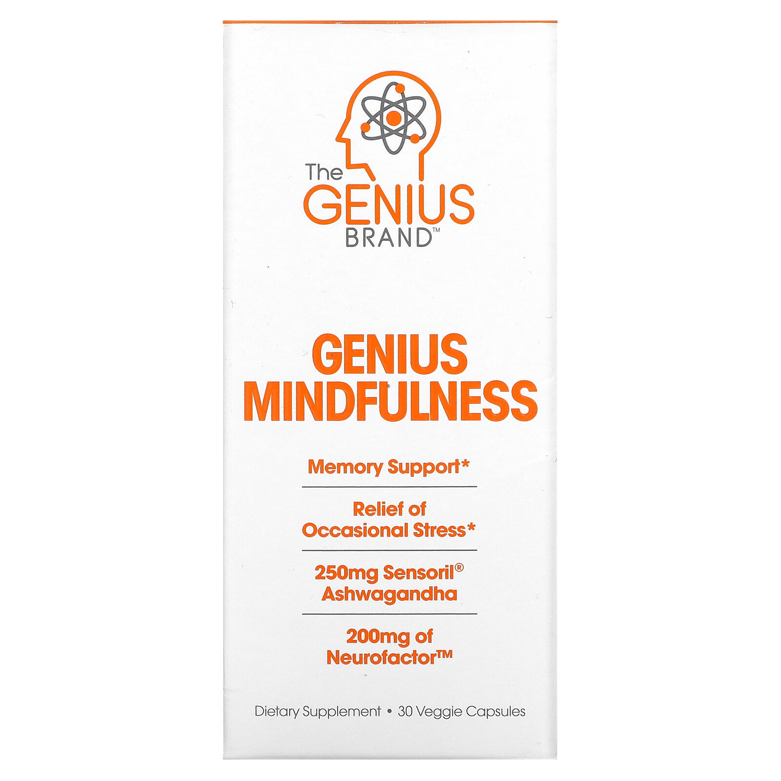 Genius Mindfullness 30 растительных капсул 7690₽