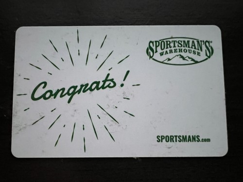 Sportsman Warehouse Gift Card 50 00 EBay