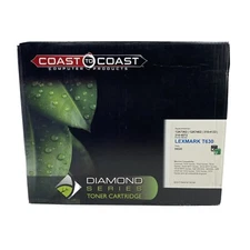 Coast To Coast Lexmark Black Toner Cartridge T630 T632 T634 X630 X632 X634
