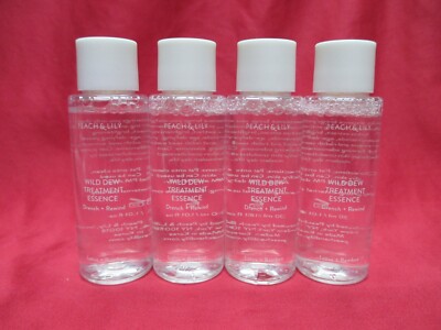 Peach & Lily Wild Dew Treatment Essence ~ Travel 30mL/1.01oz ~ LOTof4 ~ NEW