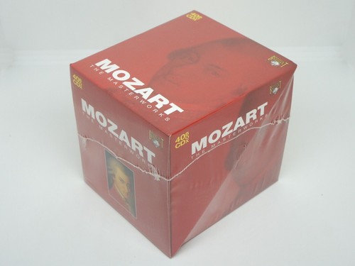 40 CD Box Wolfgang Amadeus Mozart ⭐️ The Masterworks Brilliant Classics NEU