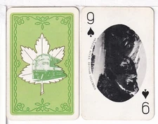 Single Railroad Playing Card "Canadian National, CN-14" Bollhagen Bk, Souvenir