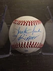 Jack Clark Signed Baseball W/ Inscription No COA
