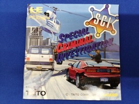 TAITO PC Engine Soft S.C.I Used