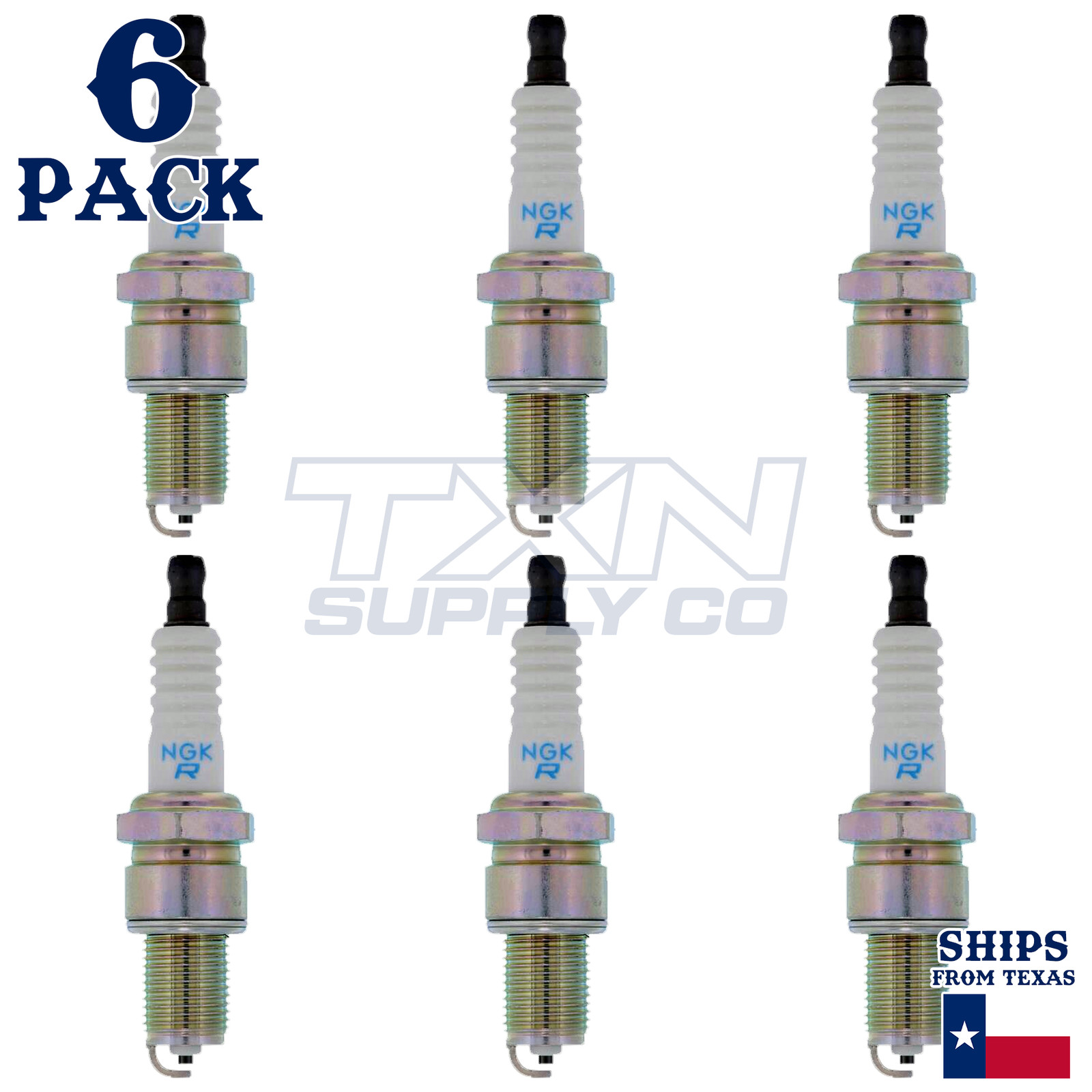 NGK 3785 Spark Plugs 6 Pack