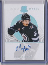 2023-24 Upper Deck The Cup COLE PERFETTI Logo Marks Auto Winnipeg Jets #LM-CP