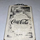 Vintage Rustic Coca-Cola Wooden Sign With Chain Hanger