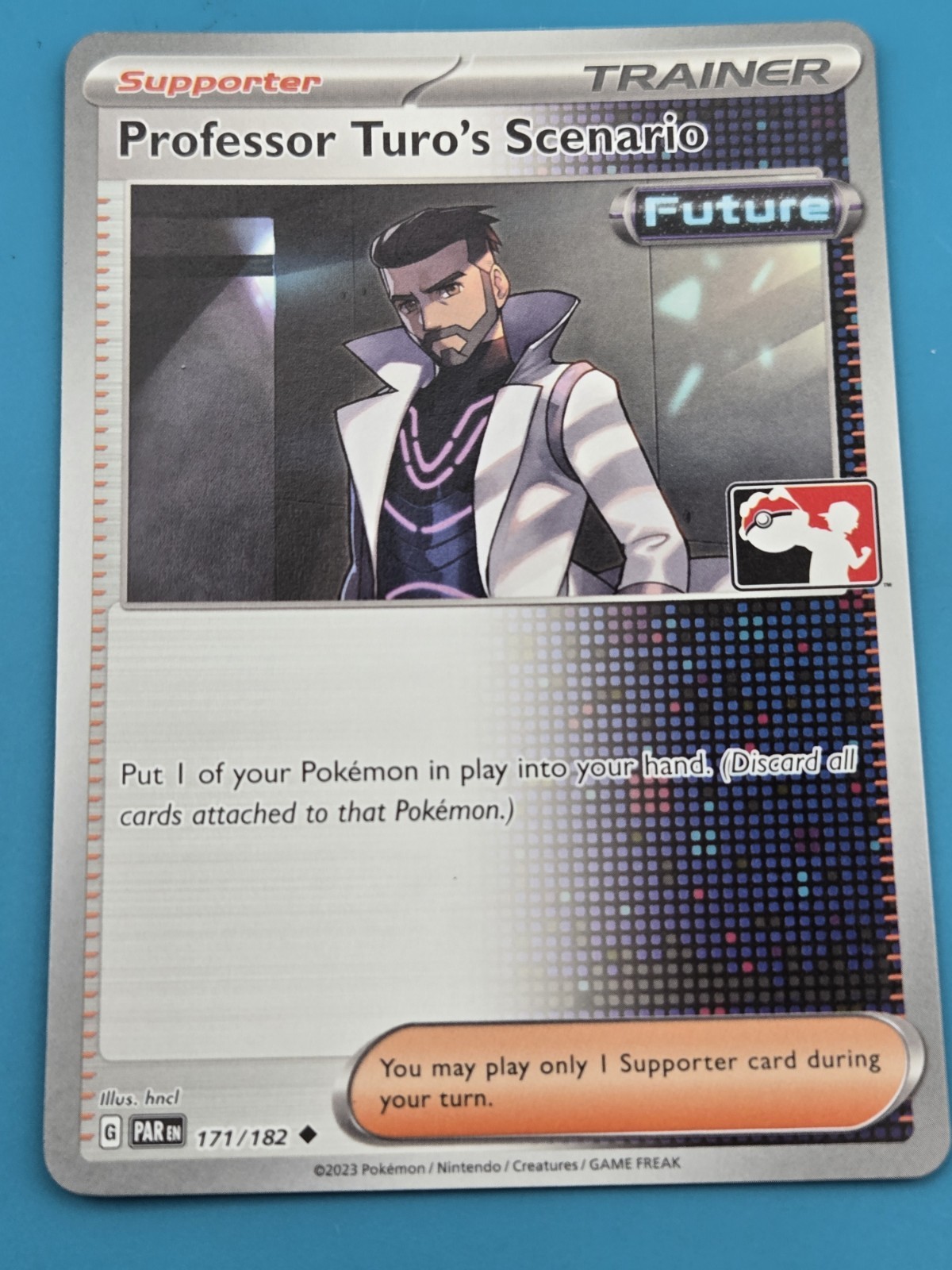 Professor Turo's Scenario 171/182 Pokemon  Prize Series 5 NonHolo Stamp Promo NM