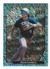 2026 Leaf Metal Sean Gamble Base # 150 Platinum Shimmer 6/8