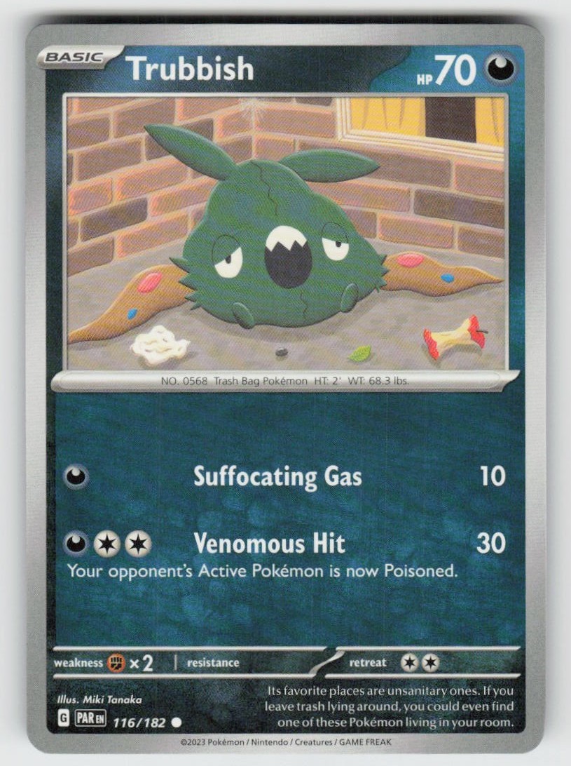 Trubbish 116/182 Common Paradox Rift Near Mint
