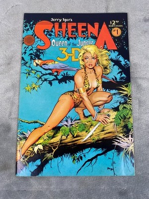 Sheena Queen of the Jungle 3-D #1 (VG 4.0) NO GLASSES