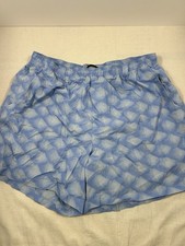 Columbia PFG OMNI-SHADE Blue Swim Shorts Trunk Size XXL liner Fish Scale Pattern