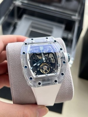 Bentley The Lumina BL-70-74 Calm Blue Mechanical Watch with Crystal Case