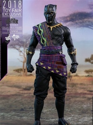 HotToys HT MMS487 1/6 Black Panther T Chaka Exclusive Ver. Figure  INSTOCK
