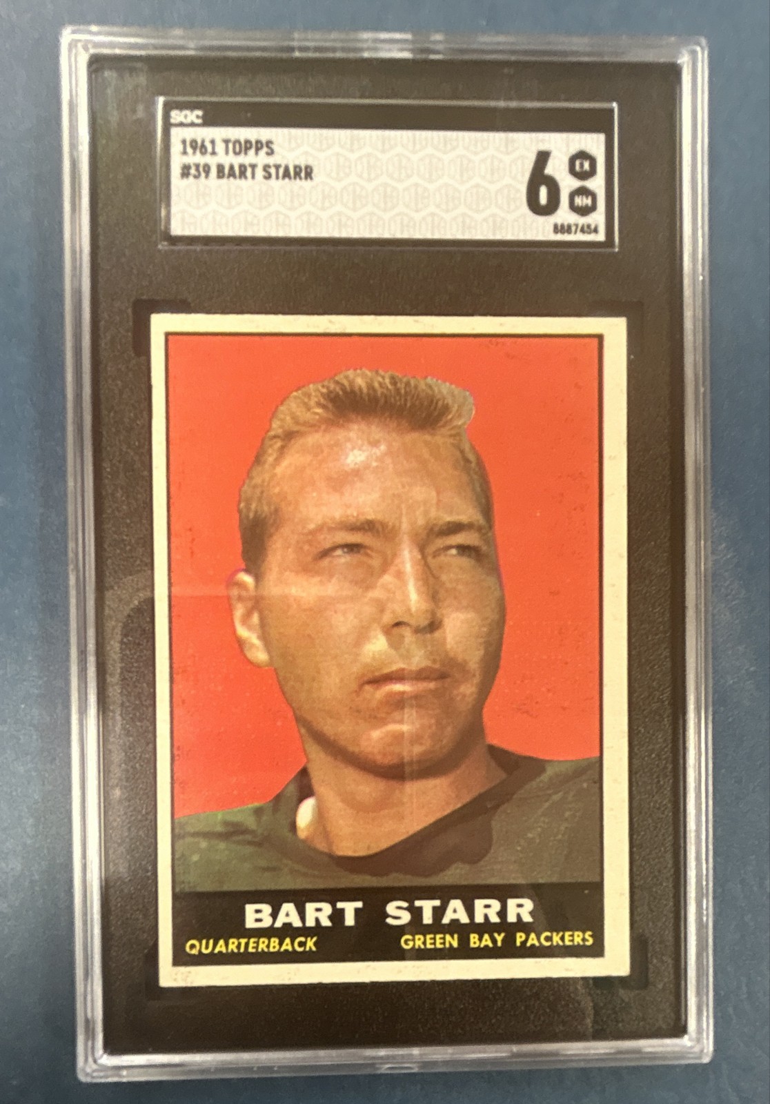 1961 Topps - Bart Starr #39 SGC 6