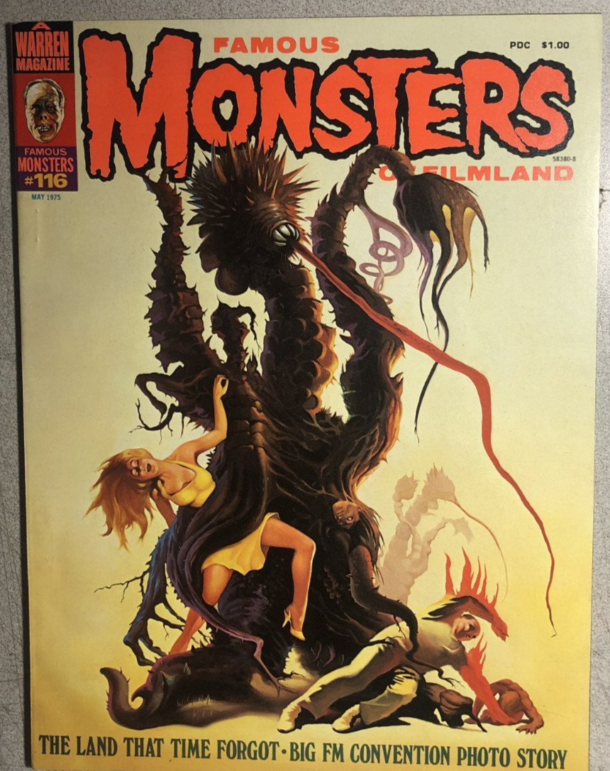 FAMOUS MONSTERS OF FILMLAND #116 (1975) Warren Publications VF+