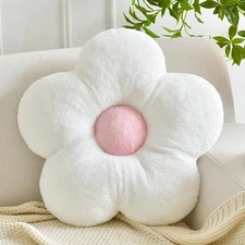 Flower Pillows, Soft Flower Shaped Pillow with Home Decorative for Couch Chai...