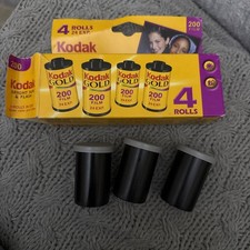 3 x24 Exp. Kodak Gold 200 35mm Color Film Expired 05/2005