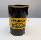 Cen-Pe-Co Lubricants Barrel Oil Can Coin Bank Cleveland Ohio Vintage 4.25 Inch