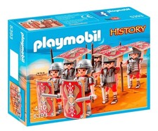 PLAYMOBIL 5393 R&ouml;mer-Angriffstrupp 6 Legion&auml;ren mit Waffen und Schilden Neu/OVP