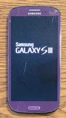 Samsung Galaxy S3 SPH-L710 - Purple ( Sprint ) Smartphone - Very
