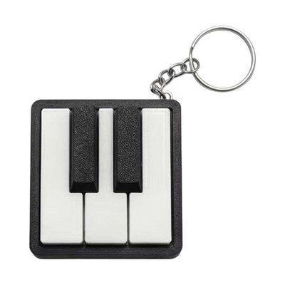 Unique Sound Making Keychain Designed Like A Tiny 5 Key Piano