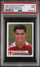 Christiano Ronaldo 2005 Panini Champions of Europe 1955-2005 #228 (PSA 9)