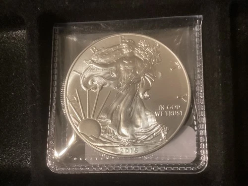 1 - 2015 American Eagle Walking Liberty Silver - Uncirculated $1 Dollar Coin