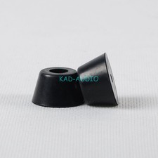 30pcs Small Round Rubber Feet 25x15mm for Bumpers Industrial Amp Case Chassis