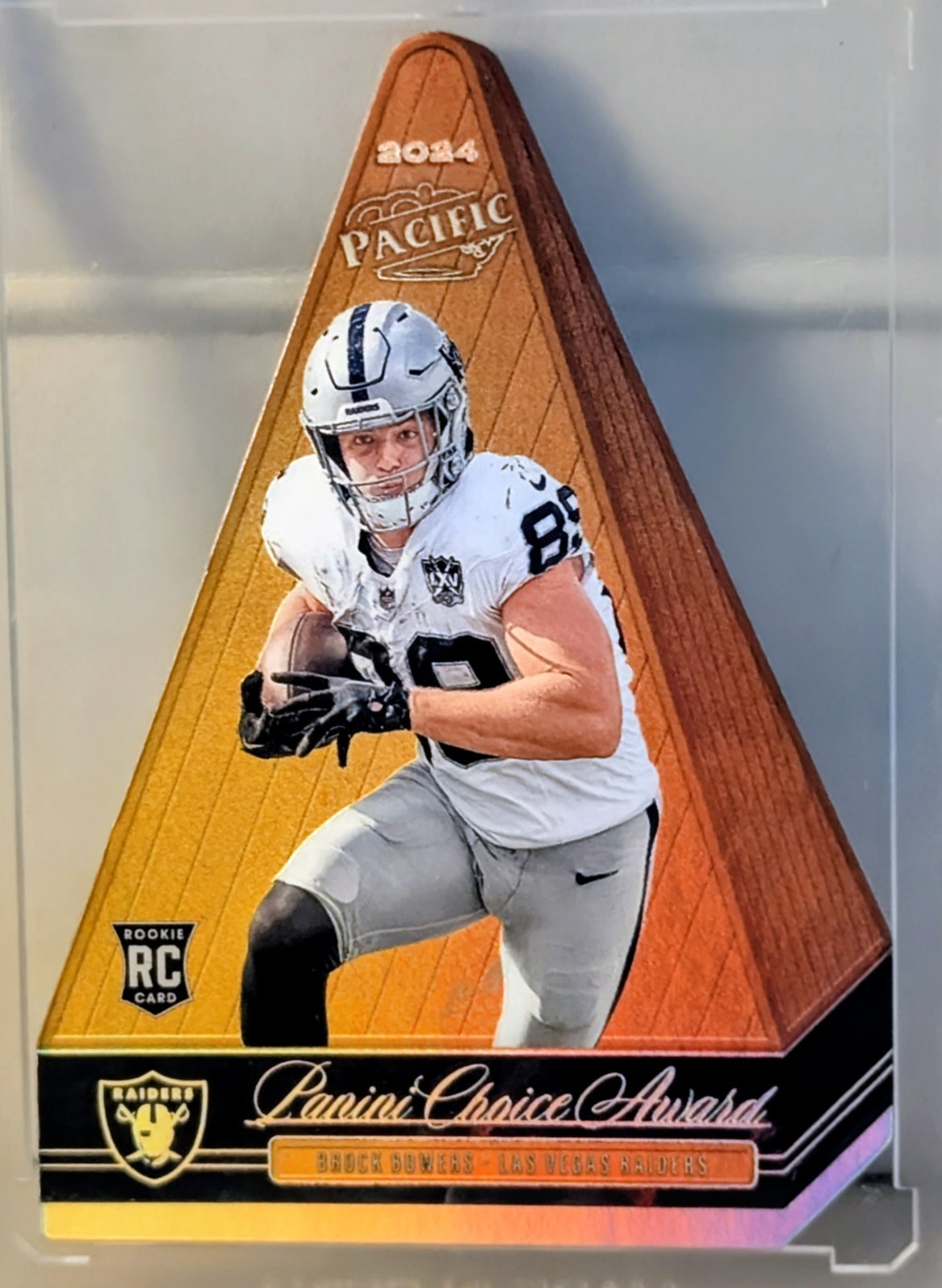 2024 Encore Panini Choice Award Rookie #16 Brock Bowers Raiders Case Hit SSP 🔥