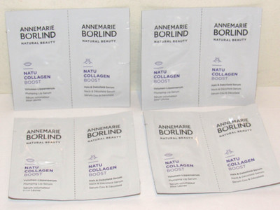 4 Annemarie Borlind Natu Collagen Boost Plumping Lip Serum Neck & Decollete Pack