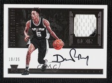 2016 Panini Noir Rookie Horizontal 10/35 Dejounte Murray (Color) Patch Auto k7k