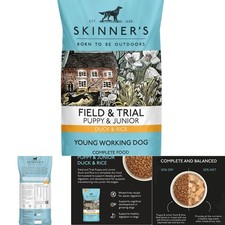 Field & Trial Complete Dry Puppy Food Duck and Rice, 2.5 kg 7.60 per kilo