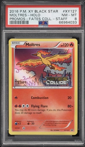 Moltres graded PSA 8 for sale on eBay