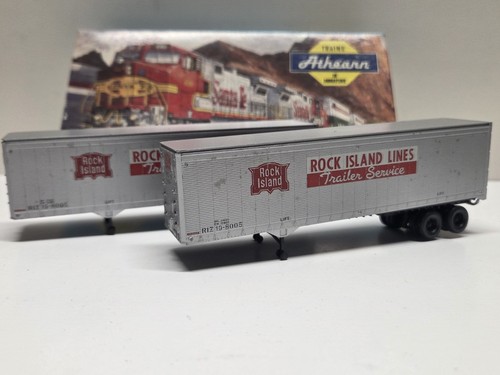 Kit de remolque Athearn 5168 HO 40' Rock Island CRI&P paquete de 2 nuevo en caja | Zustand: New